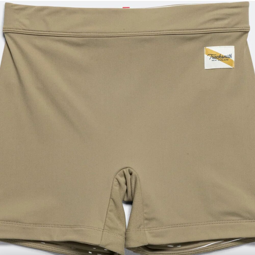 Tracksmith Medium Women’s Turnover Short Tights Driftwood